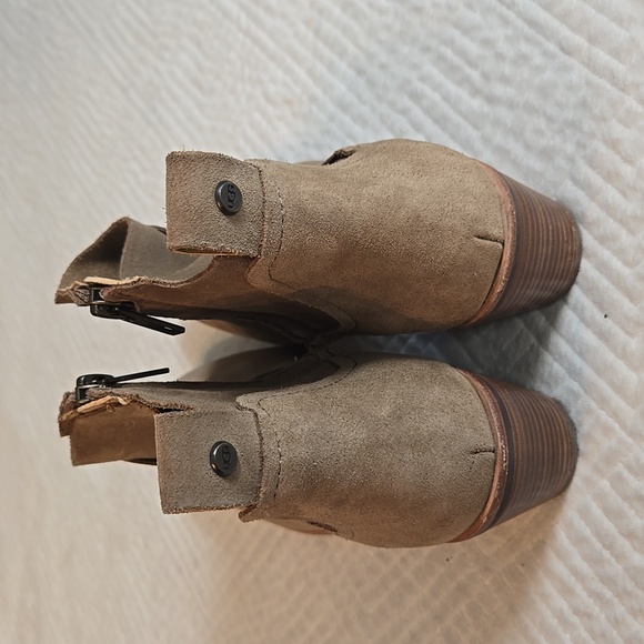 Ugg Womens Kingsburg Ankle Boots Booties Coffee Grounds Size 9 - Picture 5 of 9